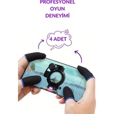 Bilfold Pubg Parmaklık Eldiveni Keskin Kontrol ve Konfor Oyun Performansı Arttırır Dayanıklı Oyuncu Tercihi
