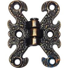 Bilfold Eco Lounge Zamak Kelebek Menteşe - Küçük, 30X40MM, Oksit, 100 Adet