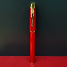 Bilfold Metal Kırmızı Roller Kalem
