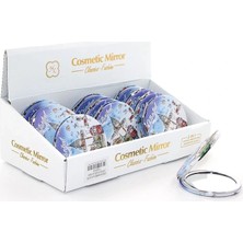 Bilfold Taşlı Istanbul Tasarımı El Aynası Ince Model 21