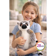 Toyfest Oturan Lemur 28 cm Peluş Oyuncak