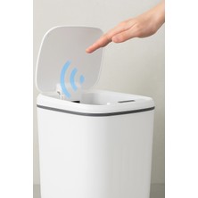 Bilfold Akıllı Sensörlü Antibakteriyel Çöp Kovası 20 Lt Piller Kutuya Dahil