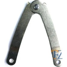 Bilfold Eco Lounge Sandık, Kutu Makası 11,5 cm - Büyük, Nikel, 1 Adet