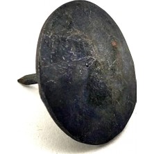 Bilfold Eco Lounge Antika Tarz Dekoratif Pirinç Dövme Kabara No3 - 27 Mm, Oksit