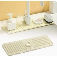 Bilfold Mutfak Banyo Lavabo Kenarı Silikon Mat Gri