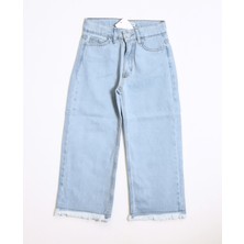 Ozzy Kids Kız Çocuk Rahat Kesim Kot Pantolon