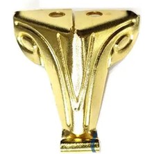 Bilfold Eco Lounge Moda Sac Sandık Ayağı, Kutu Ayak 2,5 cm - Sarı, 100 Adet