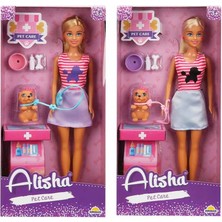 Bilfold Bebek Set Alisha Veteriner Aksesuarlı ( 1 Adet Fiyatıdır )