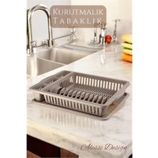 Bilfold Bx Bulaşık Durulama Sepeti Tabaklık Bulaşık Kurutmalık Kahve Alessi
