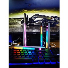 Bilfold Rgb Sese Duyarlı Taşınabilir Ekolayzer LED Çubuk