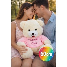 Toyfest T-Shirtlü Oturan Peluş Ayı 60 cm
