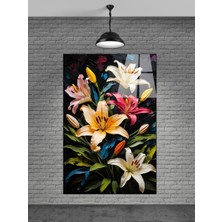 Petmudo AVM Çiçek Cam Tablo Sevilen Seriler