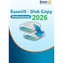 EaseUS Disk Copy Professional 2026 (Windows) - 1 PC 1 Yıl Dijital Kod (Resmi Bayi Ürünü)