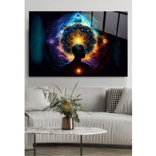 Petmudo AVM Mistik Enerji Cam Tablo, Dekoratif Cam Tablo