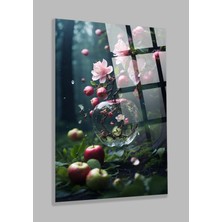 Petmudo AVM Ultra Yüksek Çözünürlüklü Çiçek Elma Görseli Ev, Ofis, Hediyesi