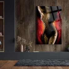Petmudo AVM Kadın Vücudu Harika Tasarım Cam Tablo Ev Hediyesi Kırılmaz Lüks Modern Cam Tablo