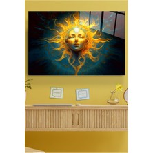 Petmudo AVM Güneş Cam Tablo, Dekoratif Cam Tablo