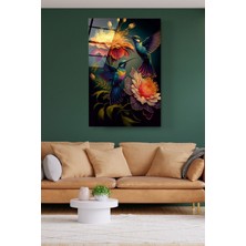 Petmudo AVM Sinek Kuşu Cam Tablo, Dekoratif Cam Tablo