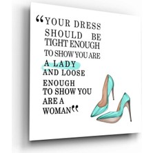 Petmudo AVM Elbise Cam Tablo | Hediyelik, Dekoratif, Ofis, Mutfak