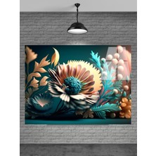 Petmudo AVM Sevilen Seri Çiçek Cam Tablo Ev Dekorasyon,balkon Dekorasyonu,dekoratif,duvar Tablo,mutfaktabl