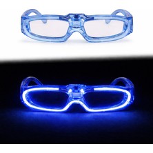 Ayder Timya Mavi LED Işıklı Parti Gözlüğü 3 Modlu – Glow & Gece Eğlence Gözlüğü TG/Tmya1395 226858