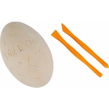 Popüler Sepet Karanlıkta Parlayan Timsah Fosil Kazı Seti