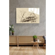 Petmudo AVM Cami Cam Tablo, Dekoratif Cam Tablo