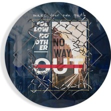 Petmudo AVM Kendi Yolunu Çiz Cam Tablo | Hediyelik, Dekoratif, Ofis, Mutfak