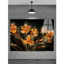 Petmudo AVM Sevilen Seri Çiçek Cam Tablo Ev Dekorasyon,balkon Dekorasyonu,dekoratif,duvar Tablo,mutfaktabl