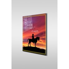 Petmudo AVM Atatürk Özel Tasarım 8 Dikey Cam Tablo