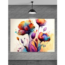 Petmudo AVM Sevilen Seri Çiçek Cam Tablo