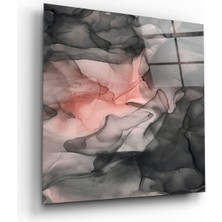 Petmudo AVM Soyut Cam Tablo NO:5081 | Hediyelik, Dekoratif, Ofis, Mutfak