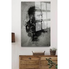 Petmudo AVM Ultra Yüksek Çözünürlüklü Atatürk Tablosu 4mm Kırılmaz Cam Tablo Ev, Salon, Hediyesi