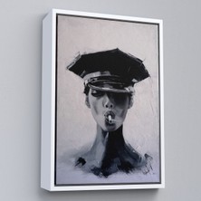 Petmudo AVM Çerçeveli Içen Soyut Kadın TABLOSU-7723