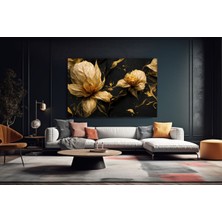 Petmudo AVM Çiçek Dekoratif Temperli Cam Tablo