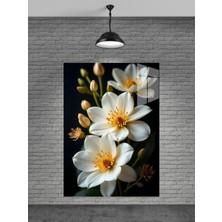 Petmudo AVM Çiçek Cam Tablosu Ev Dekorasyon,balkon Dekorasyonu,dekoratif,duvar Tablo,mutfak Tablo,hediyelik