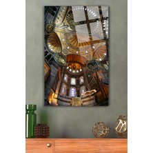 Petmudo AVM Ayasofya Camii Içi Dini Islami Kırılmaz Lüks Cam Tablo Ev, Iş Yeri, Ofis Hediyesi