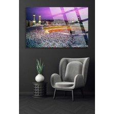 Petmudo AVM Kabe Hac Manzarası 4mm Lüks Kırılmaz Temperli Yüksek Çözünürlüklü Cam Tablo