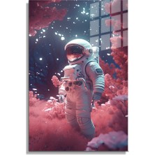 Petmudo AVM Space/uzay Yapay Zeka Özel Tasarım Cam Tablo Ofis, Mutfak Çocuk Odası, Salon 185