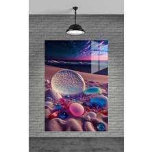 Petmudo AVM Taşlar ve Sahil Cam Tablo Ev Dekorasyon,balkon Dekorasyonu,dekoratif,duvar Tablo,mutfak Tablo