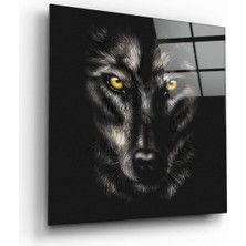 Petmudo AVM Kurdun Gözleri Cam Tablo NO:3004 | Hediyelik, Dekoratif, Ofis, Mutfak