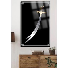 Petmudo AVM Hz.ali Zülfikar Dini Islami Kırılmaz Lüks Cam Tablo Ev, Iş Yeri, Ofis Hediyesi