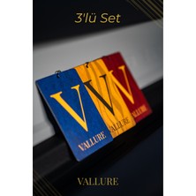 Vallure 3'lü Parfümlü Kart Koku