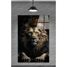 Petmudo AVM Aslan Kral Cam Tablo