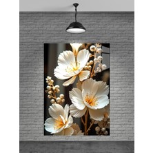 Petmudo AVM Çiçek Cam Tablosu Ev Dekorasyon,balkon Dekorasyonu,dekoratif,duvar Tablo,mutfak Tablo,hediyelik