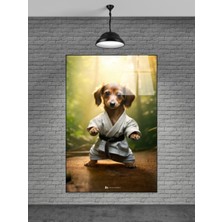 Petmudo AVM Dövüşçü Tatlı Köpek Cam Tablosu