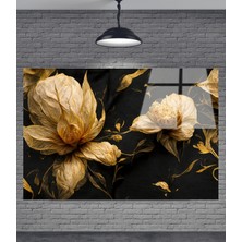 Petmudo AVM Çiçek Dekoratif Temperli Cam Tablo