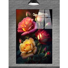 Petmudo AVM Çiçek Cam Tablo Sevilen Seriler