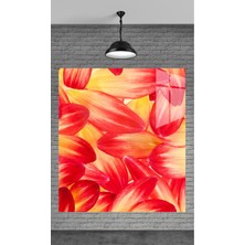 Petmudo AVM Muhteşem Turuncu Yapraklar Temperli Cam Üzerine Tablo Sevgilinize Yılbaşı Hediye