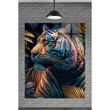 Petmudo AVM 3D Kaplan Fotoğrafı Cam Tablosu